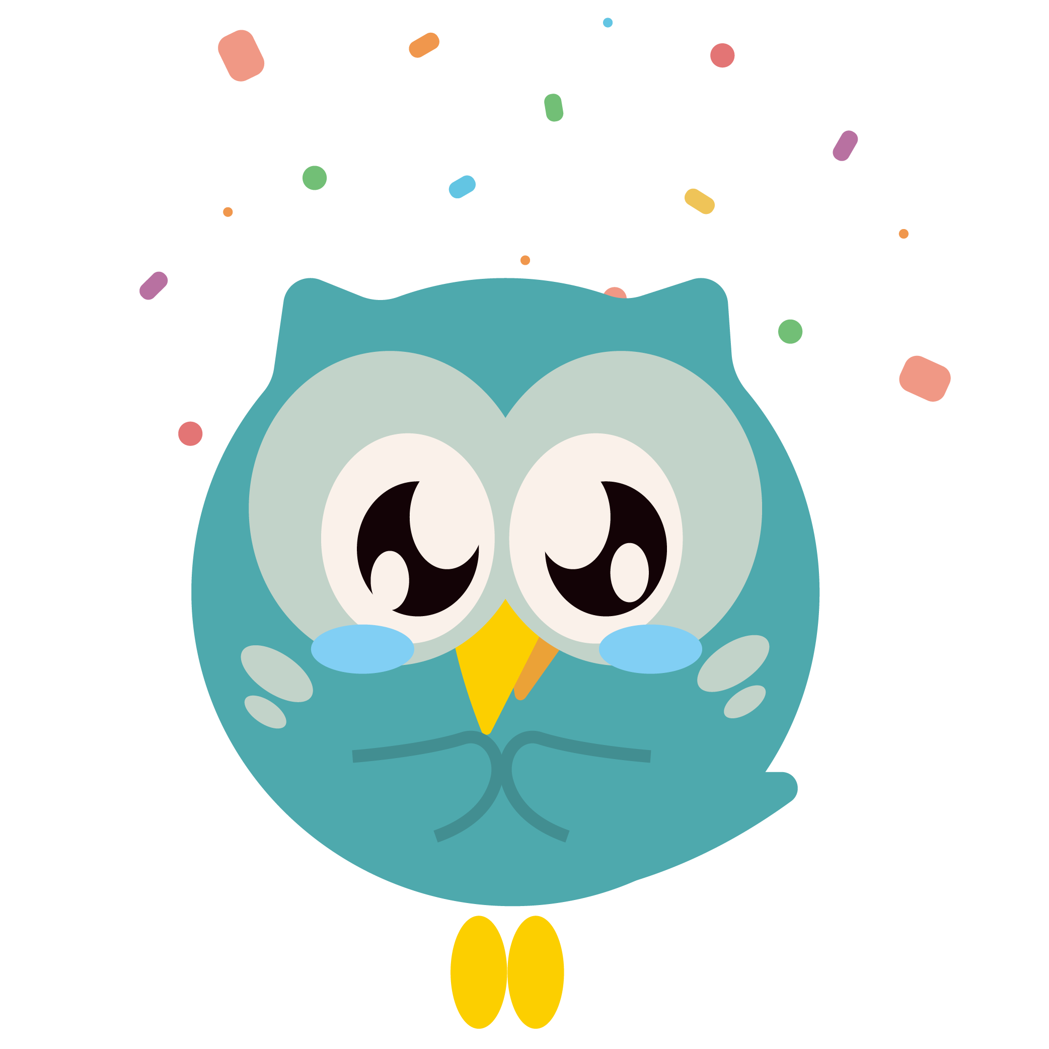 お祝いのふく多くん